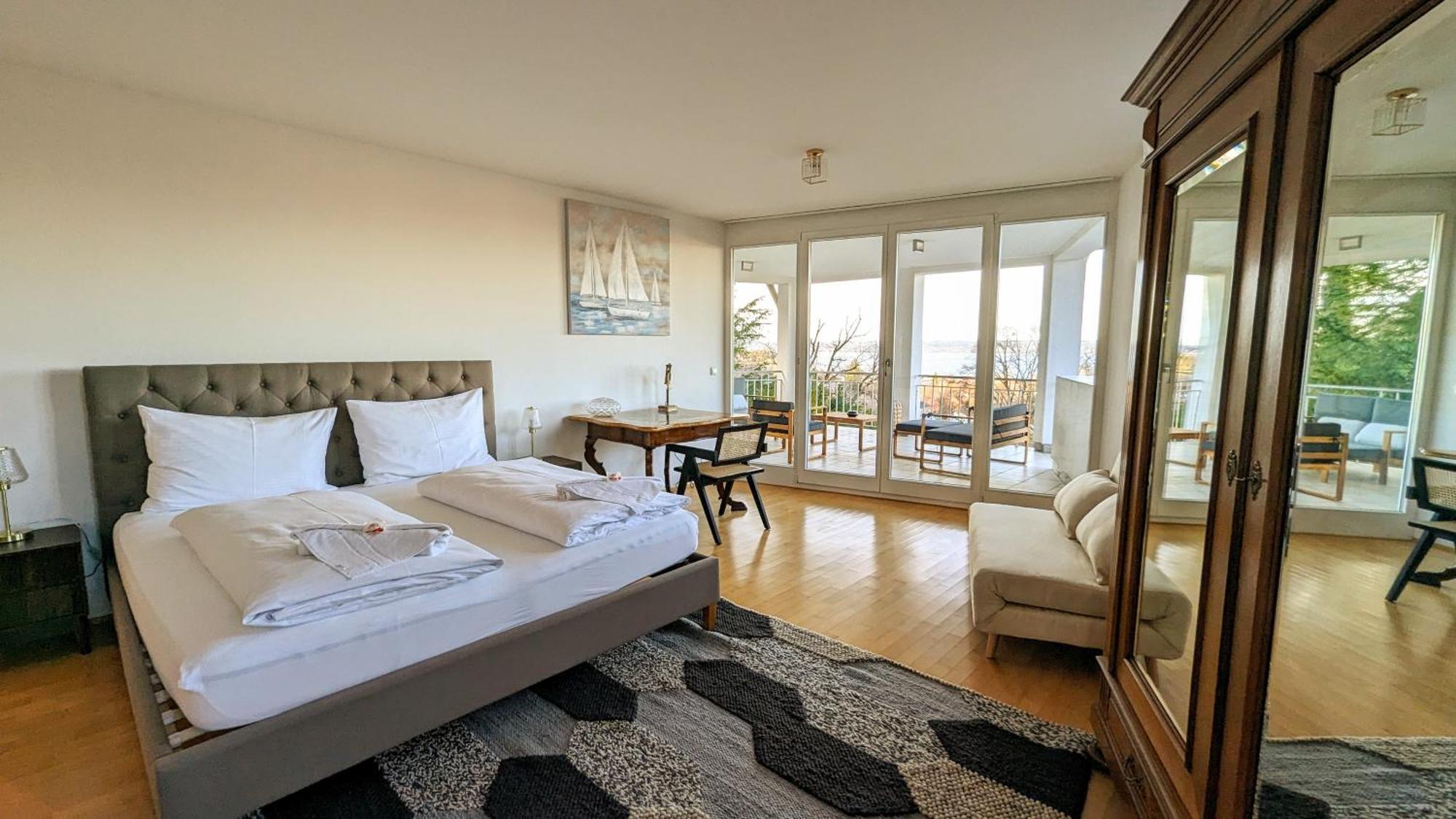Liboria I Villa Mit Seeblick 10Min Vom See Herrsching am Ammersee Buitenkant foto